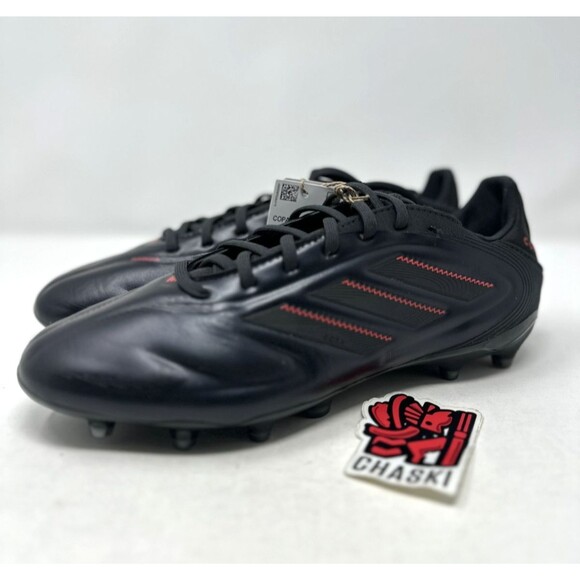 Adidas Copa Pure III Pro Firm Ground Soccer Cleats Mens 9.5 Black JP5620 NEW - Picture 1 of 12
